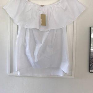 MICHAEL KORS White Summer top!